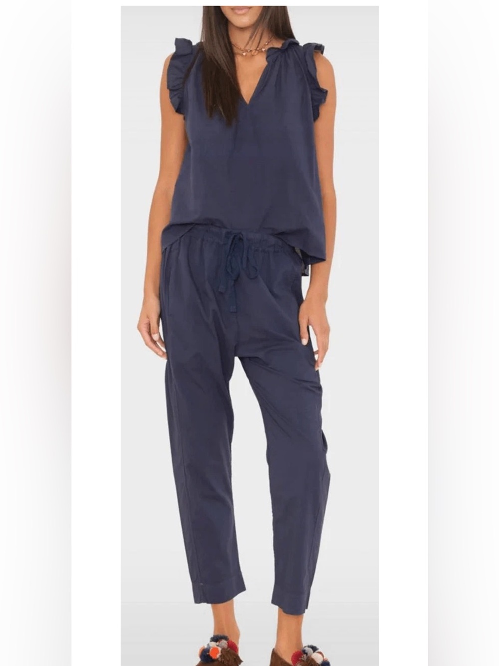 XiRENA Draper Navy Drawstring Pants XS 🆕 NEVER WORN!